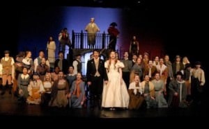 The cast of ‘Les Miserables.’ Photo courtesy of Our Lady of Good Counsel.