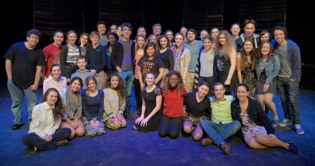 Jason Robert Brown and the cast of Act Two @Levine's 'Parade.' Photo by Scott Selman.