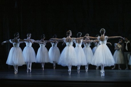 Scene from 'Les Sylphides.' Photo by Rosalie O'Connor. 