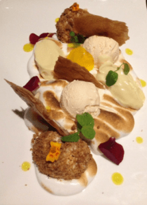 Deconstructed Key Lime Pie.