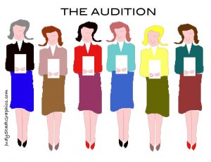 'The Audition' illustrated by Judy Stadt.