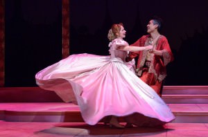 'Shall We Dance?' Paolo Montalban (The King) and Eileen Ward (Anna). Photo by  Stan Barouh.