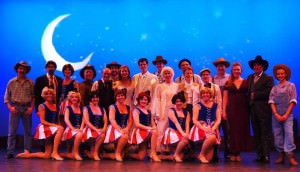 The cast of 'Crazy For You.' Photo courtesy of Rockville Musical Theatre.