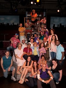 The cast of 'In the Heights' at Toby's Dinner Theatre. Photo by Kirstine Christiansen.