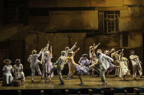 The cast of The 'Gershwins' Porgy and Bess.' Photo credit by Michel J. Lutch.