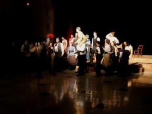 The Ensemble of Theatre Lab's ‘Les Misérables.' Photo courtesy of Theatre Lab.
