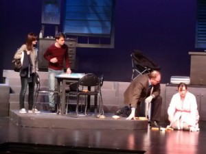 The cast of Reston Community Players' 'Next to Normal.'  Photo courtesy of Reston Community Players.