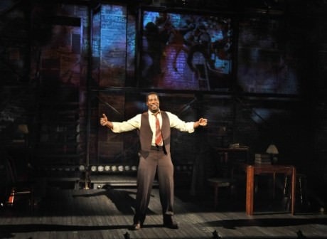 Daniel Beaty as Paul Robeson. Photo by Don Ipock.