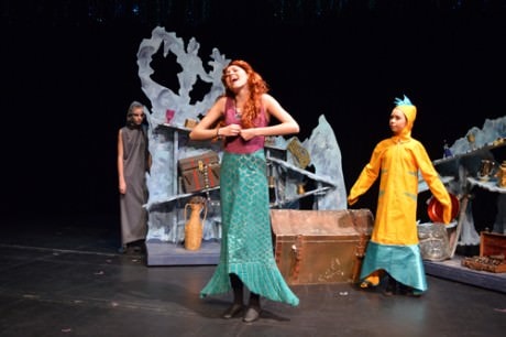 Ariel (Katelyn Sparks) sings "Part of Your World." Photo by Larry McClemons.