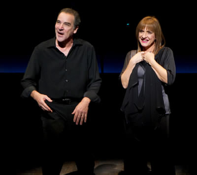 Mandy Patinkin and Patti LuPone. Photo by Joan Marcus.