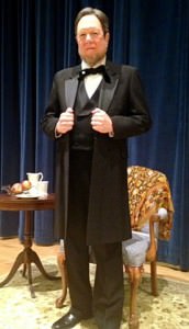 Bill Spitz as President Abraham Lincoln.
