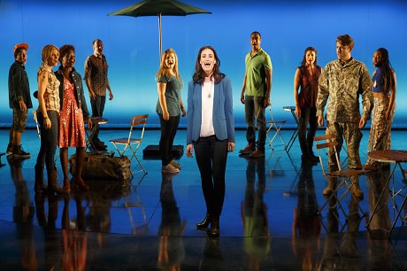 The cast of 'If/Then.' Photo by Joan Marcus.