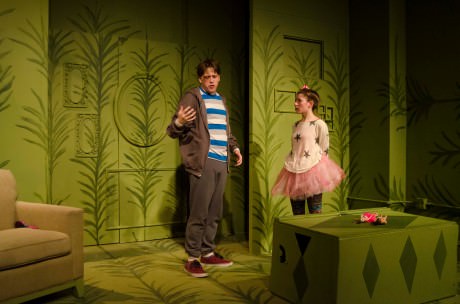  Larry (Jonathan Jacobs) and Lucy (Kelsey Painter). Photo by Britt Olsen-Ecker Photography.