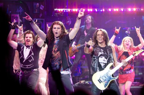 The cast of 'Rock of Ages.' Photo courtesy of the tour website,