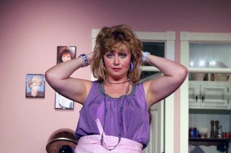 Liz in her all time favorite stage role as Truvy in the 2008 PPF production of 'Steel Magnolias' Photo by Chip Gertzog, Providence Players.