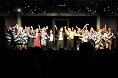 The cast of 'The Producers.' Photo by Elli Swink. 