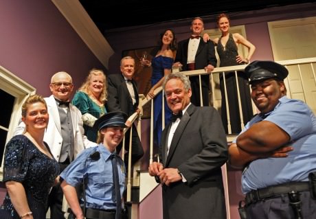 The cast of 'Rumors' Photo by Chip Gertzog.