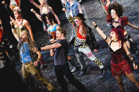 The cast of 'We Will Rock You.' 